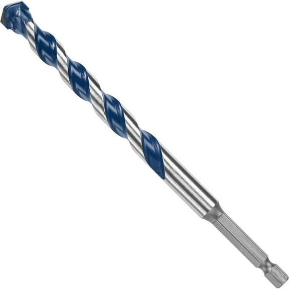 Bosch BlueGranite Turbo HCBG15T Hammer Bit Drill Bit Milled Flute 4 in L Flute Hex Shank 5/16 in Dia Shank