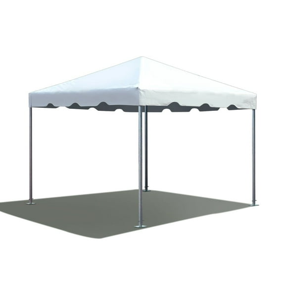TentandTable West Coast Frame Outdoor Canopy Tent, White, 10 ft x 10 ft