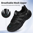 thumbnail image 4 of MeMoride Mens Sneakers Comfortable Walking Shoes Non Slip Breathable Casual Shoes Running Training Athletic Gym Shoes, 4 of 7