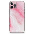 thumbnail image 2 of DesignSkinz Marbleized Pink Paradise V6 Full-Body Skin Decal Wrap Cover for iPhone 16 Pro, 2 of 9