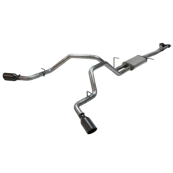 Flowmaster 717923 FlowFX Cat-Back Exhaust System 3.0 to 2.5" 409 SS Black Tips