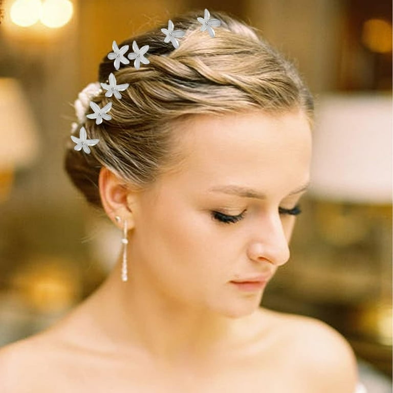 Wedding Hair Styles Decorative Bobby Pin Hairstyles Bridal Hair