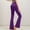 A0620-Purple, variant on QUINDOS Flare Yoga Pants for Women Bootcut High Waist Hip Lifting Leggings Athletic Fitness Workout Pants