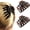 Tortoise Shell 2PK, variant on Paris AD718 Octopus French Hair Clips for Women Thick Hair, Large Hair Clips for Thick Hair for Curly Wavy Long Hair, Strong No-Slip Grip Hair Claw Clip Big Hair Clips for Women. Made in France