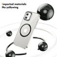 thumbnail image 4 of Magnetic for iPhone 12 Pro / 12 6.1" Clear Case Compatible with Magsafe Military-Grade Protection Shockproof Phone Bumper,Anti-Scratch Drop Proof Anti-Fingerprint Clear Hard Back Cover Back,Black, 4 of 9