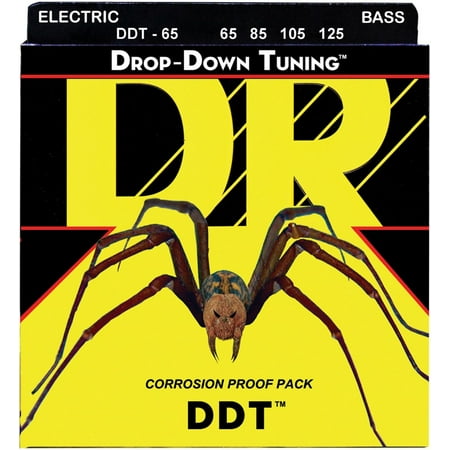 Standard 4 String Bass Tuning - DR Strings Drop-Down Tuning Extra Heavy Bass Strings