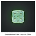 thumbnail image 2 of 4PCS Square Cabinet Fluorescence Knob Glowing in the Dark Furniture Drawer Pulls Handle with Screws Skull, 2 of 5