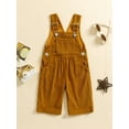 thumbnail image 2 of Suealasg Baby Girl Summer Corduroy Overalls 3 6 12 18 24 Months Infant Girls Jumpsuit Casual Suspender Pants Clothes, 2 of 7