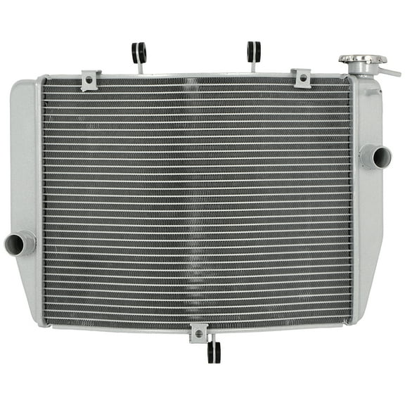 SCITOO Engine Cooling Radiator for Kawasaki 2009-2012 for Ninja ZX6R Replace 390610149, 390610161