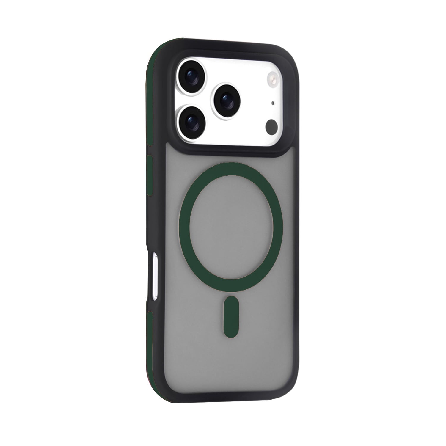 Polarized Bumper Case Compatible with MagSafe for iPhone 17 Pro Max - Dark Green