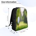 thumbnail image 4 of Bingfone golf ball perched on a tee Print Single-sided Backpack, Waterproof School Bag Sports Backpack - with Computer Compartment, Unisex, 4 of 8