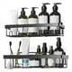 thumbnail image 1 of Estante Organizador de Carrito de Ducha (Paquete de 2) Accesorios de BañO Estantes de Cesta con Ganchos Almacenamiento de Ducha de Montaje en Pared, 1 of 5