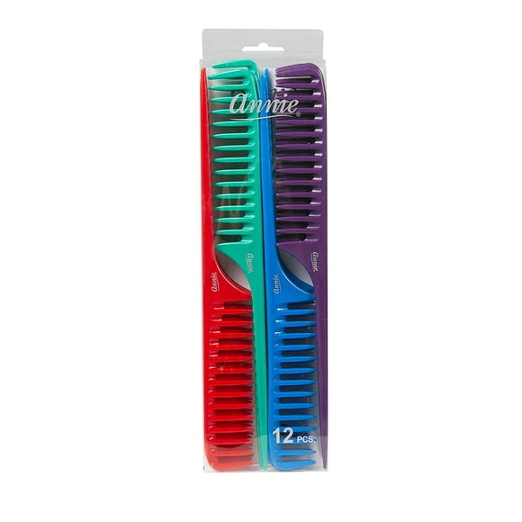 Annie Large Tail Comb Set 12 Count