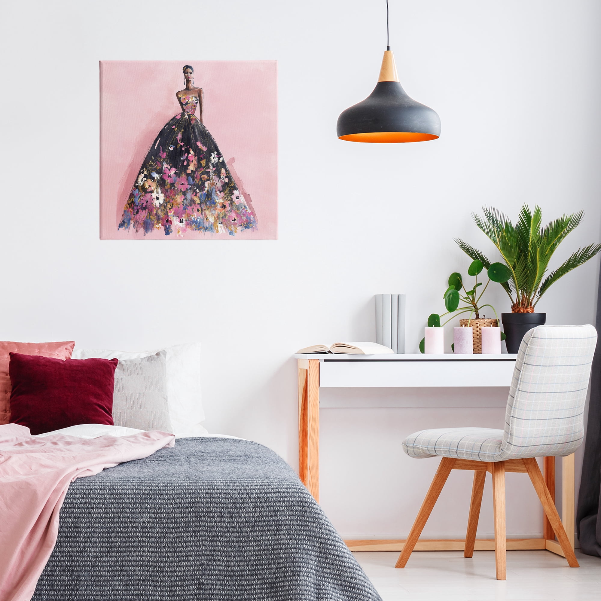 Stupell Industries Floral Reverie Gown Canvas Wall Art, design by Svetlana Aleynikova