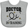 thumbnail image 3 of Inktastic Future Doctor in Training Boys or Girls Baby Bib, 3 of 4