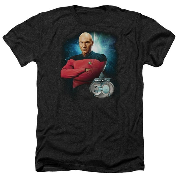 Star Trek - Picard 30 - Heather Short Sleeve Shirt - Large
