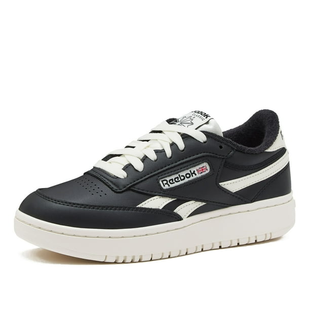 Zapatillas Reebok Club C Double Revenge con plataforma para mujer, color negro