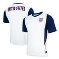 thumbnail image 2 of Icon Sports U.S. Soccer USMNT Adult Mens Game Day Poly Shirt - SHATTERED 2.0 Design, XL, 2 of 5