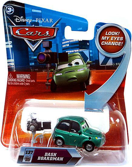 DISNEY CARS DIECAST Combined Postage Reporter "Dash Boardman Changing Eyes" 