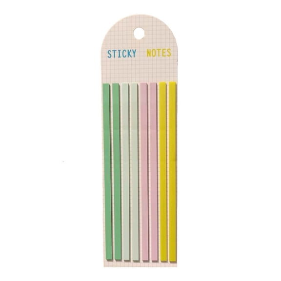 Ywmsfl Long Page Flags Tabs Translucent Sticky Notes Colored Index Tabs Stationery-School Office Supplies for Students