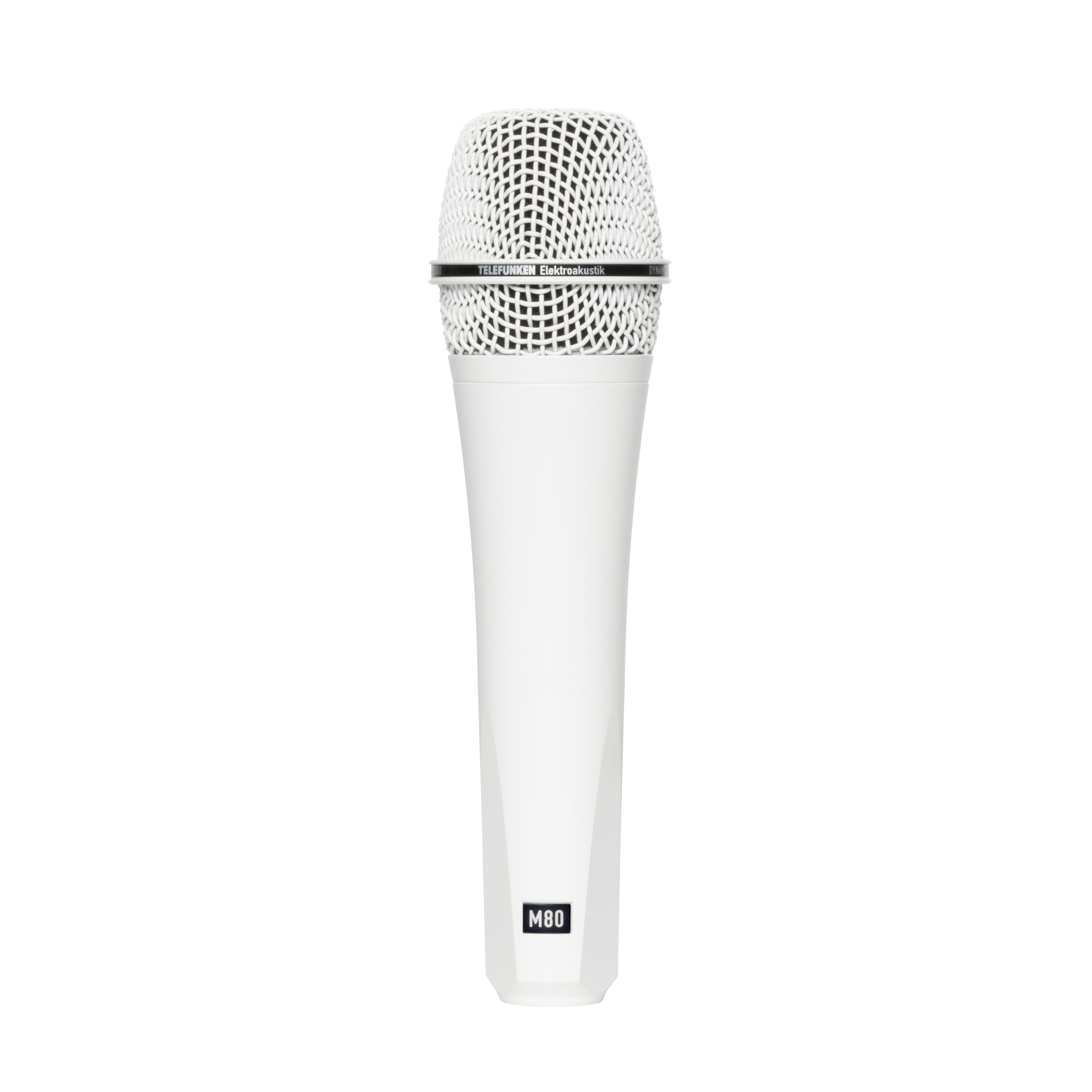 Telefunken USA Custom Shop M80 Dynamic Handheld Microphone White