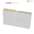 thumbnail image 4 of Sliding Barn Door 32 x 80 with Stainless Steel 6.6ft Hardware, 4 of 6