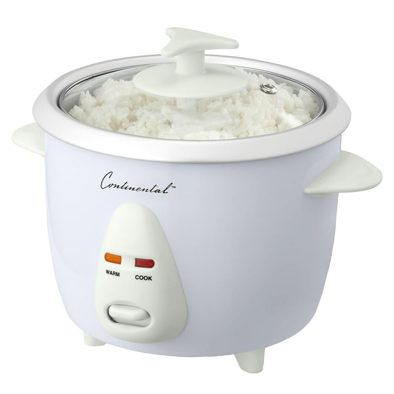 Continental 6-Cup (Cooked) Rice Cooker White, 6-Cup - Fred Meyer