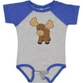 thumbnail image 3 of Inktastic Cute Moose Boys or Girls Baby Bodysuit, 3 of 5
