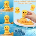 thumbnail image 2 of Juguete de baño para bebé, juguetes de baño para bañera, juguetes de baño con ducha eléctrica con 4 patos, regalos de baño para bebés y niños., 2 of 5
