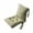 Green, variant on LOWLHOME Integrated Seat Cushion with Backrest,Detachable Rectangular Chair Pad,Soft High-Elastic Chair Cushion with Anti-Slip Ties,Memory Foam Seat Cushion,31.5*15.7in,Orange