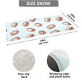 thumbnail image 3 of Haosy Rugby Ball Bathroom Rugs Non Slip Absorbent Soft Plush Quick Dry Bath Mat, 39"x20", 3 of 8