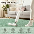 thumbnail image 6 of ASPILLOW Fluffy Circular Rugs,6ft Soft Fuzzy Plush Indoor Round Carpets for Bedroom Living Room Kids Room Nursery,Mint Green, 6 of 8