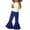 Blue, variant on Ketyyh-chn99 Girls' Stretch Boot Cut Jean Girl's Vintage Wide Leg Baggy Jeans Loose Denim Pants with Pockets Size for 3-4 Years,Blue