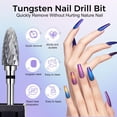 thumbnail image 2 of JKCCZLL Fantexy 3/32" Carbide Nail Drill Bit - Remove Acrylic Hard Gels Quickly and Safely,Professional Cone Tungsten Drill Bits Set Nail File Acrylic for Manicure,Pedicure,Cuticle Cleaner(Fine - F), 2 of 7