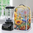 thumbnail image 4 of HELLHERO Butterfly and Sunflower Pattern Kitchen Blender Dust Cover 1pc Blender Covers Polyester Oil Proof for Kitchen Counter There is only one dust cover, 4 of 5