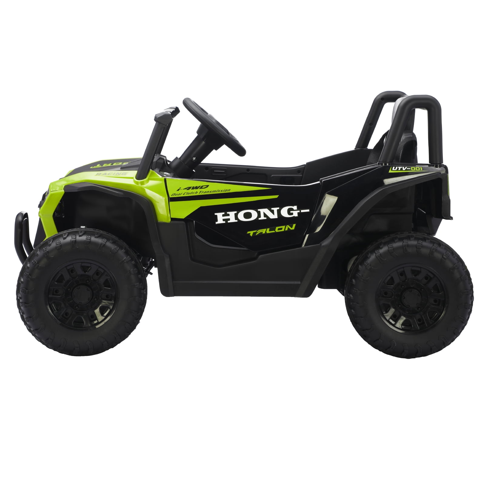 HEIMILI 12V Kids Ride On UTV,Ride on Car Toy w/Remote Control,Electric Off-Road UTV Truck,Remote w/ LED Lights MP&Music Bluetooth USB for Kids,Boys and Girls Aged 3-6 Years (Green)