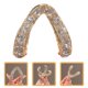 thumbnail image 4 of Pinza para el cabello con cola de caballo, pinza para el cabello con diamantes de imitación, pinza para el cabello con mandíbula, soporte para cola de caballo, pinza con forma de garra, 4 of 6
