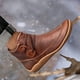thumbnail image 4 of Botas Mujer Bota de moda con cordones Trabajo Acogedor Bota de senderismo transpirable (38) Café Likrtyny Tenis De Mujer Tenis De Hombre, 4 of 5