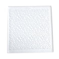 thumbnail image 3 of Plantilla de carpetas en relieve acrílico, patrón de textura ovalada duradera, plantilla para manualidades DIY, regalos, sobres, decoración artesanal, 3 of 7