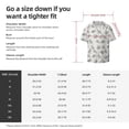 thumbnail image 5 of KLL Hand Drawn Squirrel Print Men's Shirt Short Sleeve Button Down Summer Cuba Beach Shirts- Small, 5 of 5