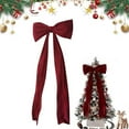 thumbnail image 3 of Hogar y jardín, Decoración del hogar, Cinta de lazo extragrande para coronas navideñas, repisas de chimenea y decoración de fiestas, Nudo de mariposa, 3 of 6