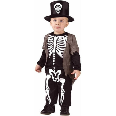 Happy Skeleton Toddler 3t-4t by Fun World
