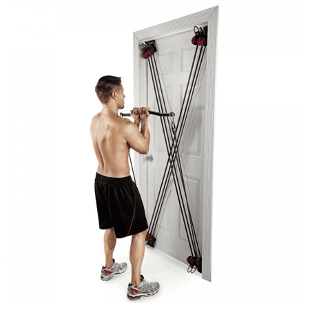 X Factor Door Gym Multi Function Home Gym Workout Exercise Fitness System,  DVD Guide, and Chart NEW