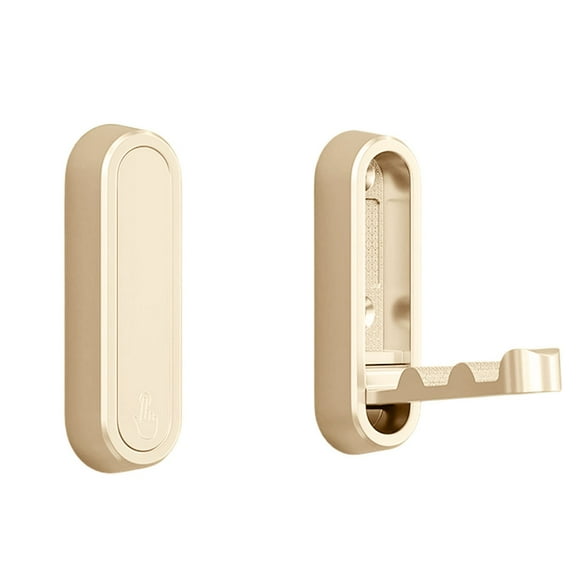 potrochi Folding Wall Hook, 2025 New Flip Down Hook Folding Heavy-Duty Coat Hooks Wall, Minimalist Style Porch Key Valet Hook for Wall Hanging Coat Towel Hat Backpack