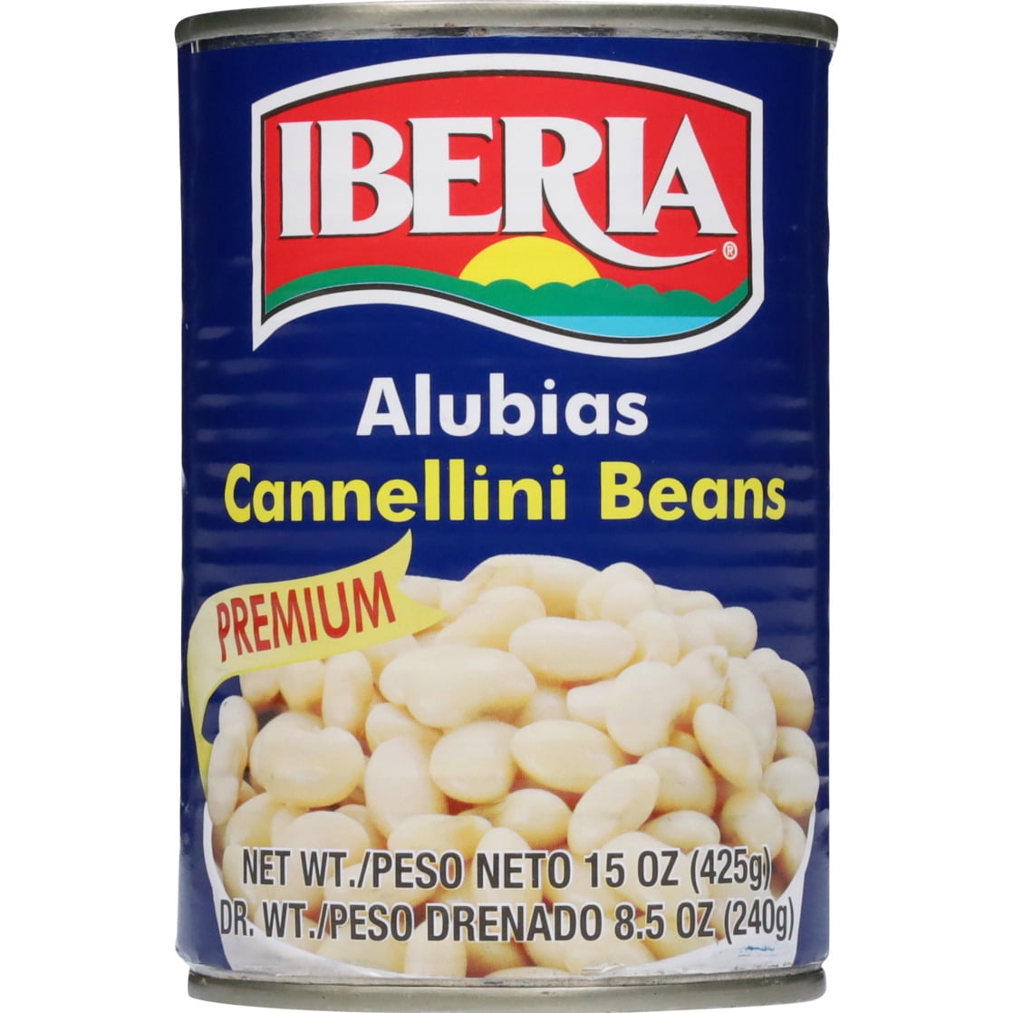 (8 pack) Iberia Premium Cannellini Beans 15 oz