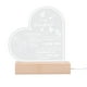 thumbnail image 5 of Lámpara de 3D Acrílico Grabado Luz de noche USB Decoración del hogar Lámpara de noche Mini lámpara de mesa Presenta cumpleaños Día de la madre Regalo para Salvador  Luz de noche, 5 of 10