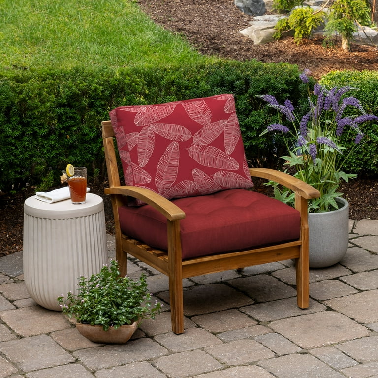 Arden selections new tan leala texture outdoor deep seat set new arrivals