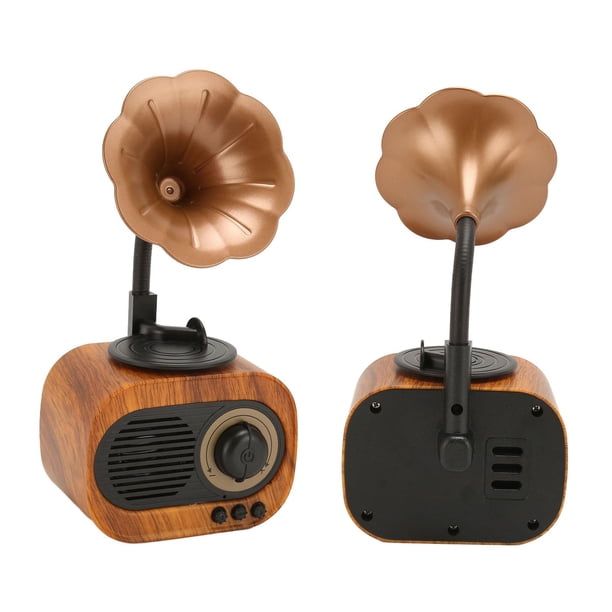 Radio vintage portátil 150HZ 5W Fonógrafo Presidente inalámbrico 20KHZ ANGGREK