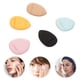thumbnail image 5 of 1 juego de 5 mini borlas de maquillaje de tamaño de dedo, prácticas borlas cosméticas para polvos sueltos, 5 of 7