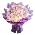 thumbnail image 2 of Diademas para el pelo Nuevo juego de regalo con ramo de flores de mariposas de 52 piezas con luz LED Grandes ideas de regalos para el día de San Valentín, cumpleaños, aniversario, compromiso, 2 of 5